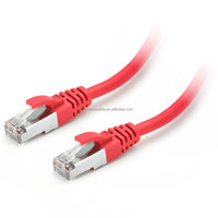 Câble réseau Ethernet 1M 3M 5M 10M 26AWG SFTP CAT6 CAT6A 10G RJ45, câble en cuivre double blindage, câble réseau RJ45 Cat6 SFTP