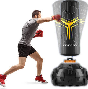 Logo personnalisé OEM <span class=keywords><strong>sac</strong></span> lourd Power Strike debout <span class=keywords><strong>sac</strong></span> de boxe à support libre - Product Image 1