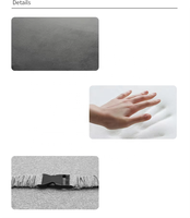 Coussin de dossier en mousse à mémoire tricotée JYM pour ordinateur de bureau/chaises de jeu-Support de refroidissement écologique