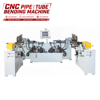 Machine de cintrage de tubes CNC à mandrin avec contrôle PLC pour tuyaux de refroidissement liquide CDU en acier inoxydable/aluminium pour la finition des extrémités de centres de données