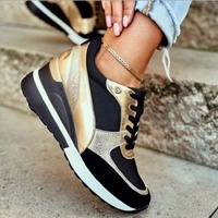 Chaussures de sport décontractées pour femmes, design unique, grande taille, marche en plein air, semelles épaisses, prix bas, chaussures décontractées compétitives