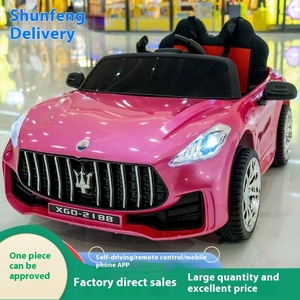 Mobil Mainan Anak-Anak Empat Roda Listrik dengan Remote Control, Mobil Bayi Bertenaga Baterai Baru dengan Pengisi Daya, untuk Anak Laki-Laki dan Perempuan - Product Image 5