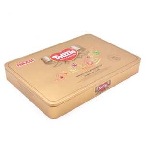 Venta caliente clásico de <span class=keywords><strong>rectangular</strong></span> de gotas de dulces de caramelo de embalaje de la caja de la lata - Product Image 2