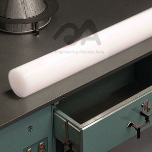 <span class=keywords><strong>HDPE</strong></span> que Trắng 12mm x 2m sức mạnh tuyệt vời Tác động kháng dễ dàng machinability cho các bộ phận công nghiệp biển phụ kiện thực phẩm - Product Image 4