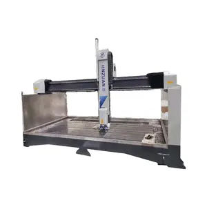 High speed 4axis 3000 X 1500mm Stone Cutting 3d Carving Cnc Router Machine With Swing Head For natural stone