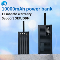 Power Bank Portabel 2-in-1 10000mAh Layar LED Pengisian Cepat Port USB-C Micro USB Grosir Laris Manis