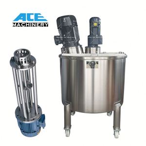 Mezclador de Salsas de Acero Inoxidable de 500 kg con Motor, para Desespumar, Homogeneizar y Emulsionar Mayonesa y Resina - Product Image 6