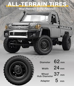 Auto RC MN82 PRO 1/12 2025, Crawler 4WD 2.4G, Versione Aggiornata MN-82 PRO con Fari Controllabili, Auto Giocattolo RC 4x4 - Product Image 4