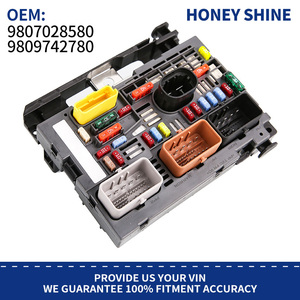 9807028580 9809742780 pour <span class=keywords><strong>Peugeot</strong></span> <span class=keywords><strong>3008</strong></span> 407 5008 RCZ Citroën C5 C4 C6 Picasso Boîtier de fusibles BSM R01 R02 R18 R19 - Product Image 2