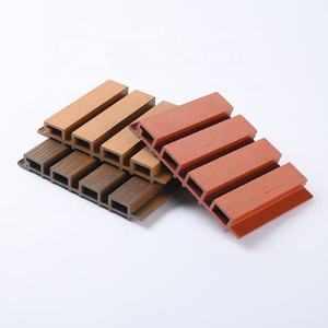 <span class=keywords><strong>Prix</strong></span> bon marché Co Extrusion Grille Mur <span class=keywords><strong>Façade</strong></span> Panneau Anti-Eau WPC PE Panneau Mural Pour Mur Extérieur - Product Image 2