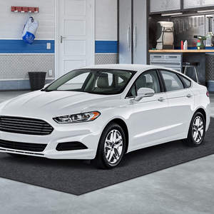 Tapis de protection de sol de garage en feutre imperméable et antidérapant, lavable et absorbant, idéal pour les déversements d'huile de voiture et de moto, directement de l'usine - Product Image 2