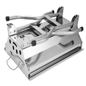 Parrilla de Barbacoa Portátil Plegable para Fiestas Familiares al Aire Libre, con Control de Perillas de Acero Reforzado, para Carbón, Estilo Argentino - Product Image 3