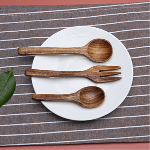 Cuillère en bois naturel réutilisable, cuillère à mesurer, thé, café, sucre, épices, ustensiles de cuisine, vaisselle, cuillère personnalisée - Product Image 4