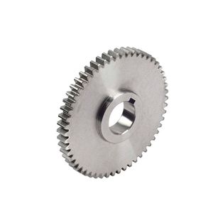 Servicio de mecanizado CNC de precisión de fábrica Shenzhen HXMT Engranajes de acero de doble recto con opciones de plástico y nailon para uso industrial - Product Image 4