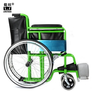 Sillas de <span class=keywords><strong>Ruedas</strong></span> Manuales Más Vendidas, 809 Tipos, Cojines de Cuero, Barandilla de Acero, Silla de <span class=keywords><strong>Ruedas</strong></span> - Product Image 4