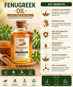 Venta al por Mayor de Aceite Esencial de Fenogreco Destilado al Vapor para Aromaterapia, Masajes, Cuidado de la Piel, Cuidado del Cabello y Cosméticos - Product Image 5