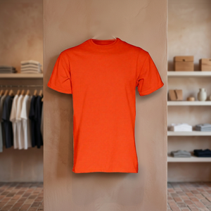 T-shirt unisexe pour homme en jersey 100% coton, impression personnalisée du logo, motif uni, style décontracté, blanc, écologique, respirant, col en V - Product Image 6