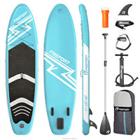 Planche de paddle gonflable extra large pour débutants, 8 pieds, 11 pieds, avec accessoires complets pour le surf en vagues