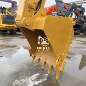 Excavadora Usada de Alta Calidad y Bajo Precio, Cat329D2L, Máquina Japonesa para Movimiento de Tierras, 29 Toneladas, Excavadora de Segunda Mano Cat 329D2L en Venta, Color Amarillo - Product Image 6