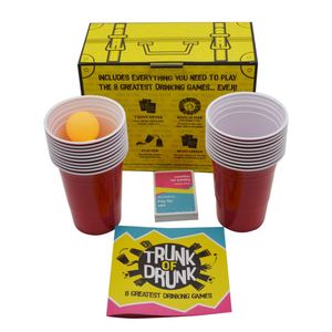 FUXI <b>GAME</b> Trunk of Drunk Drinking <b>Game</b> for with Paper Cups and Cards for Party Fun - Product Image 1