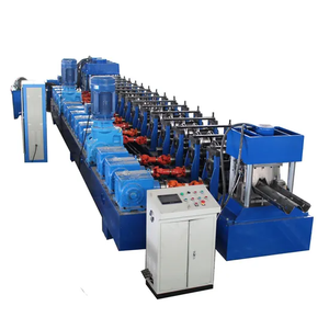 Vật liệu xây dựng làm cho máy móc với PLC từ Trung Quốc tốc độ cao đường cao tốc hộ Lan tôn sóng cuộn tạo thành máy - Product Image 2