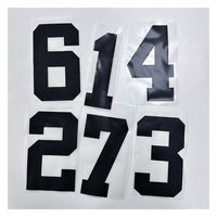 Transferts thermiques de motifs de lettres et de logos, impressions DTF prêtes à poser, autocollants de transfert thermique en plastisol de haute qualité pour t-shirts