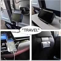 Support de tablette et de téléphone flexible pour voyage en avion, support de bureau flexible et pliable