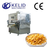 Ligne de production de céréales pour petit-déjeuner entièrement automatique à haute capacité KLD, flocons de maïs jaunes