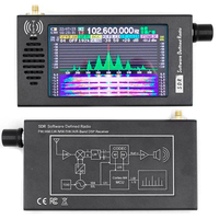 DSP-01 SDR penerima Radio DSP Digital demodulasi CW/AM/SSB/FM/WFM dengan 4.3 "IPS LCD