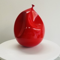 Offre Spéciale Nouveau Design Résine Poinçonnage Ballon Sculpture Pour La Maison Bureau Shopping Vitrine Décoration