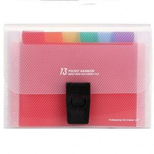 Porte-documents extensible à 13 compartiments pour reçus, factures et documents de bureau - Product Image 2