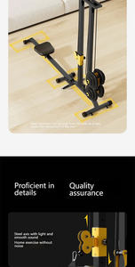 <span class=keywords><strong>Rameur</strong></span> équipement de fitness <span class=keywords><strong>exercice</strong></span> haute traction support haltère multi fonctionnel intégré dispositif <span class=keywords><strong>d</strong></span>'entraînement smith machine - Product Image 6