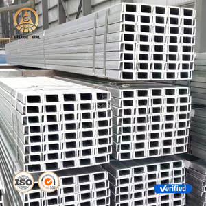 41x41mm 41x21mm geschweißter Stahl Ss400 S355J2 N S355Jr kalt gewalzte C Z Pfette Pfette aus verzinktem Eisens tahl - Product Image 4