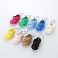 Accessoire de chaîne de perles argentées pour sandales à petits trous, pendentif de chaussures de niche, pour sac à dos, clé de voiture, cadeau de vacances pour femmes