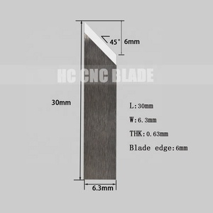 Lame oscillante en carbure de tungstène AOKE JWEI IECHO RUKING RZCUT COMELZ ESKO KONGSBERG, lame vibrante CNC pour la découpe du cuir - Product Image 6