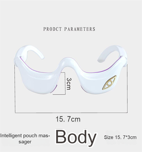 Masseur oculaire intelligent anti-rides à vibration pulsée 3D chauffant, pour la relaxation et la beauté des yeux – Offre Spéciale - Product Image 6