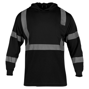 Sudadera de Seguridad con Logotipo Impreso para Hombre, Camisa de Trabajo Reflectante, Transpirable, de Alta Visibilidad, Manga Larga, para Construcción, con Capucha - Product Image 5
