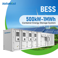 Système de stockage d'énergie conteneurisé intelligent à refroidissement par air (BESS) de 1,2 MWh, 2,4 MWh, 3 MWh, 5 MWh pour le refoulement des pics de consommation en Afrique du Sud