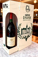 Boîtes cadeaux en carton vierge pour bouteilles 330ml 500ml, pour bière et vin, avec pelliculage mat, doublure en mousse, gaufrage rigide, personnalisables