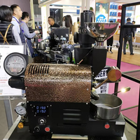 Santoker 100g 200g 300g 500g Machine à torréfier les grains de café Torréfacteur de cacao électrique Café professionnel Grains torréfiés