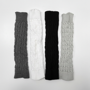 Calze da donna Baltos a maglia scaldamuscoli invernali per ballerine con Design avvolgente - Product Image 1