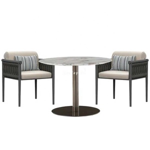 3 mảnh nhỏ Bistro đặt bàn ngoài trời thiết lập Patio Bistro Bàn và ghế - Product Image 4