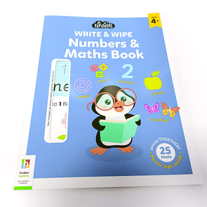 Bán buôn tùy chỉnh trẻ em câu chuyện bảng tính sách giáo khoa đầy đủ màu sắc giấy tập thể dục văn bản giảng dạy giáo dục in ấn cuốn sách - Product Image 3
