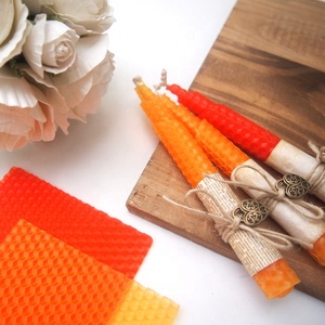 Feuilles de <span class=keywords><strong>cire</strong></span> <span class=keywords><strong>d</strong></span>'<span class=keywords><strong>abeille</strong></span> colorées en nid <span class=keywords><strong>d</strong></span>'<span class=keywords><strong>abeille</strong></span> pour bricolage <span class=keywords><strong>Kit</strong></span> de fabrication de bougies - Product Image 5