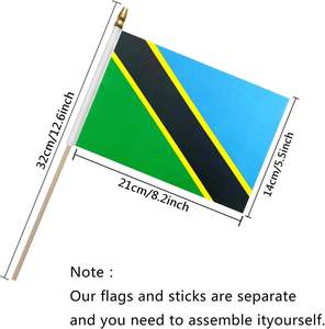 2025 gros personnalisé <span class=keywords><strong>tanzanie</strong></span> main agité drapeau Polyester 14*21cm extérieur défilé vague promotionnel moldavie Mini drapeaux à main - Product Image 3