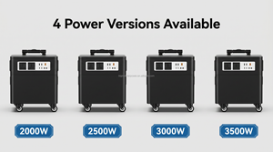 สถานีไฟฟ้าพกพา 2000W 2500W 3000W 3500W ความจุ 3000Wh ใช้พลังงานแสงอาทิตย์ สำหรับใช้งานกลางแจ้ง บ้าน และสำรองไฟฉุกเฉิน - Product Image 3