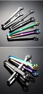 304 Stainless Steel <b>BBQ</b> Tongs Heat Resistant & Easily Cleaned Multi-Purpose <b>BBQ</b> Tool Set Bread Towel Ice Clips - Product Image 4