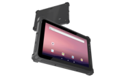 Tablette industrielle double SIM EM-T17 entièrement robuste, BT5.1, étanche IP65, compatible 3G/4G/5G, avec connecteur Pogo 12 broches