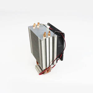 Tùy chỉnh lớn nhôm CPU Cooler Fan tản nhiệt sintere 4 nhiệt ống tản nhiệt cho máy tính - Product Image 2