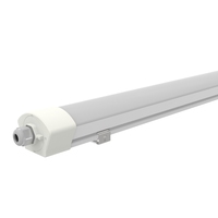 Lumière linéaire étanche IP66 à détecteur de mouvement, LED SMD2835, température de couleur 3000K-6000K, garantie 3 ans, montage mural latéral 1500mm